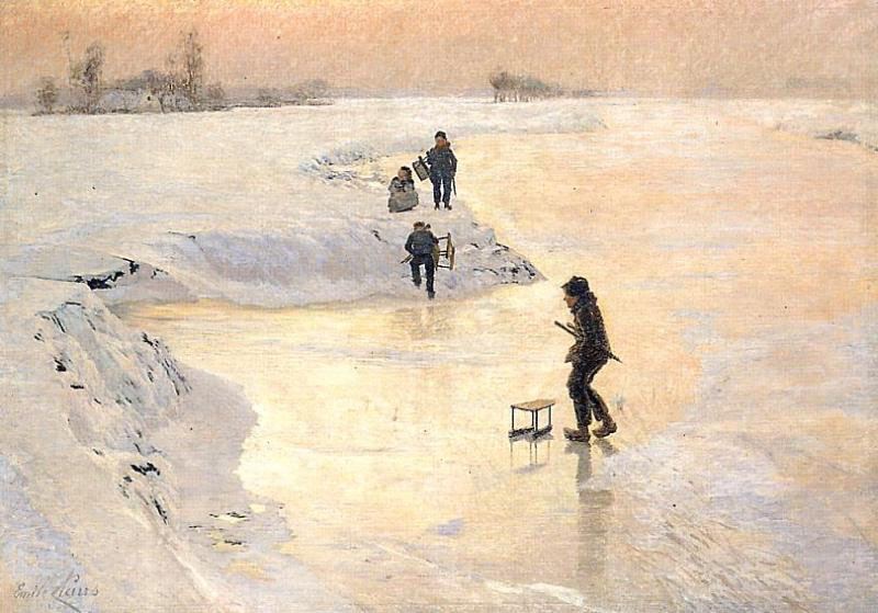 Emile Claus De ijsvogels